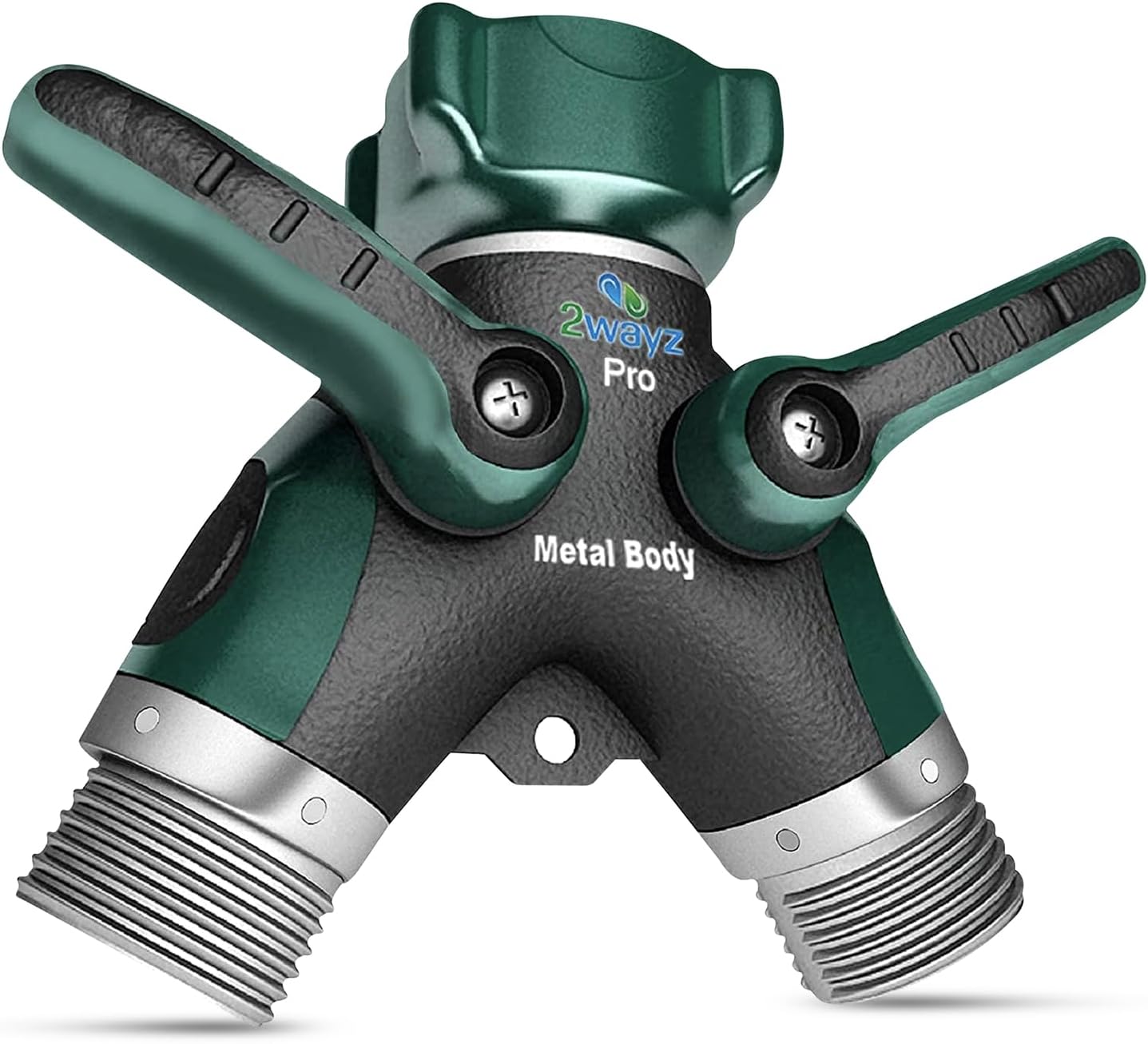2WAYZ Hose Splitter 2 Way Heavy Duty Outdoor Faucet