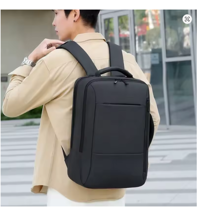 Men’s Large Capacity Waterproof Laptop Backpack with USB Charging Port – Business, Travel & School Mochila Bag