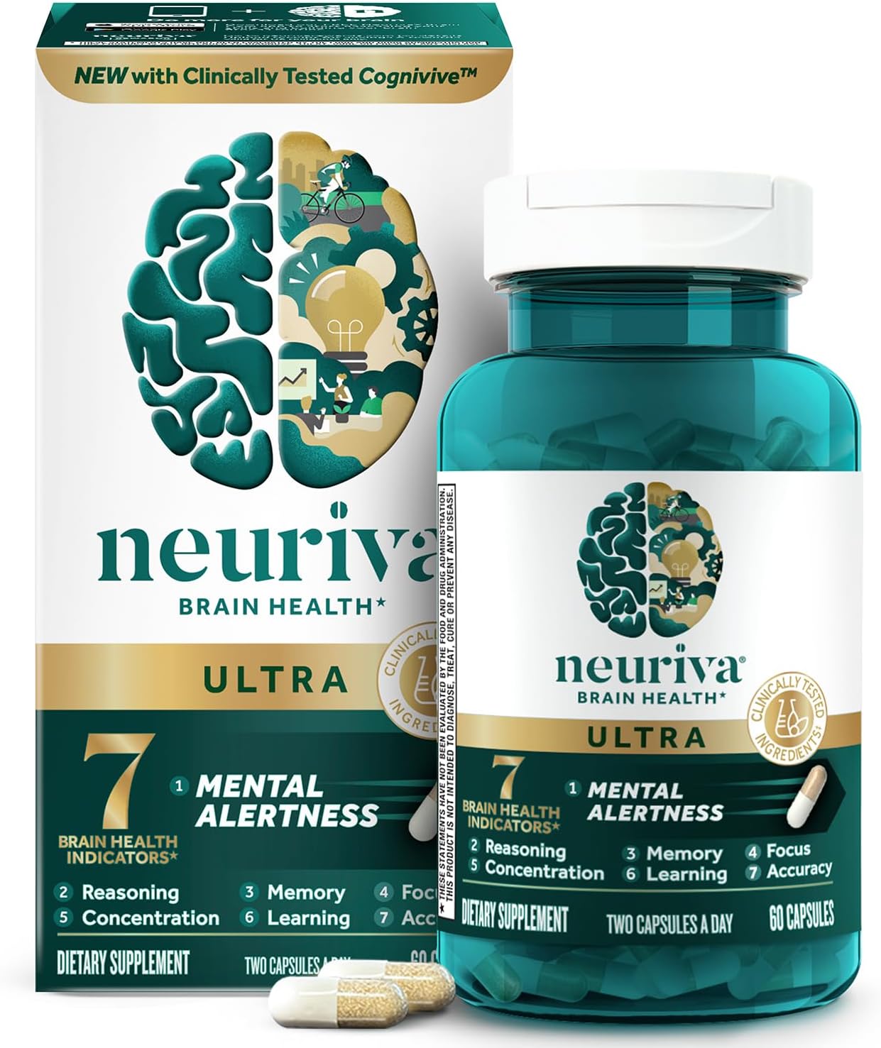 Ultra Decaffeinated Clinically Tested Nootropic Brain Supplement