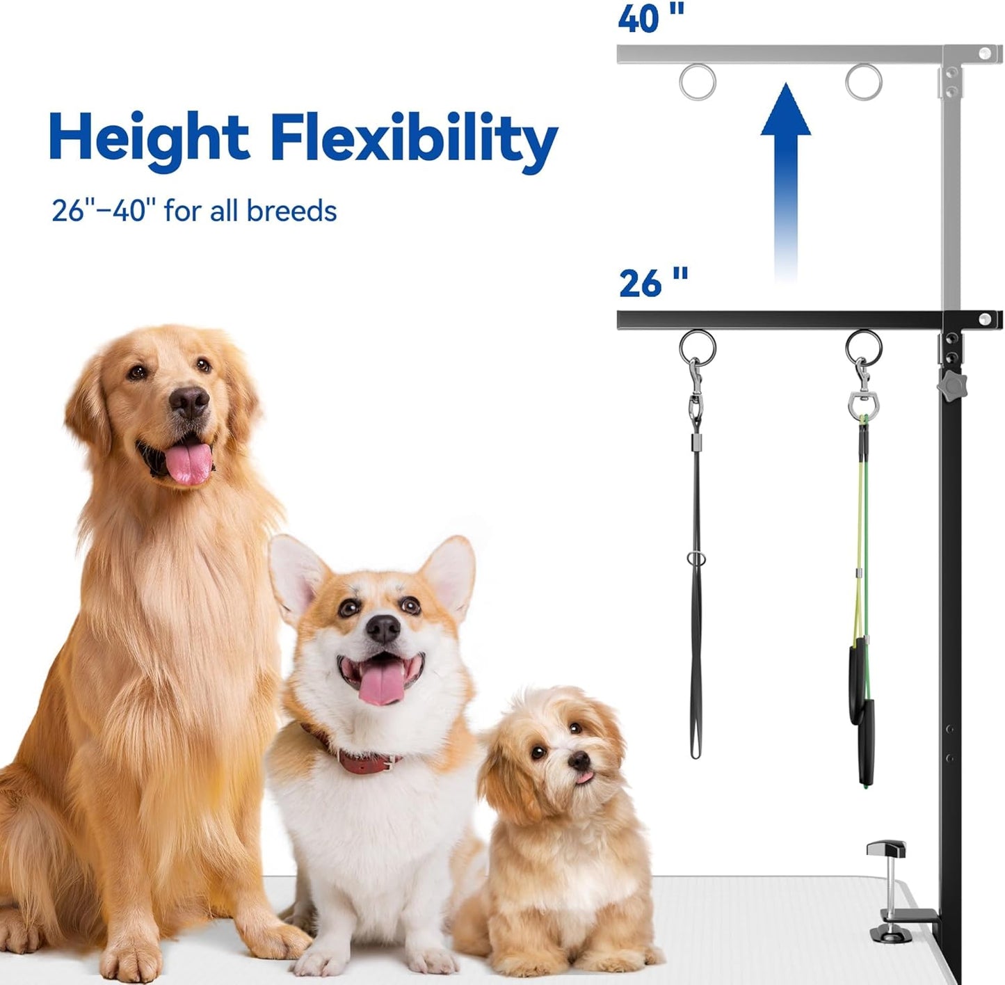 Adjustable Foldable Dog Grooming Arm