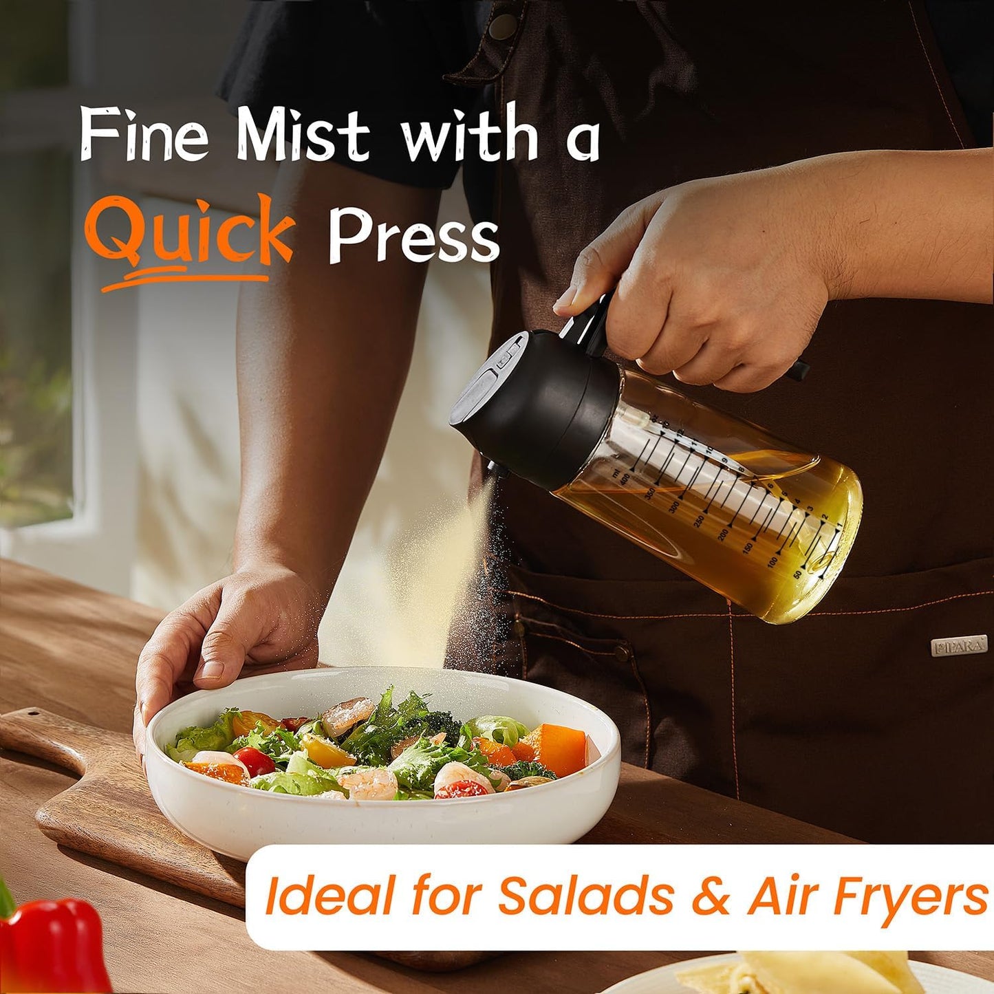 Glass Olive Oil Sprayer for Cooking Dispenser Bottle