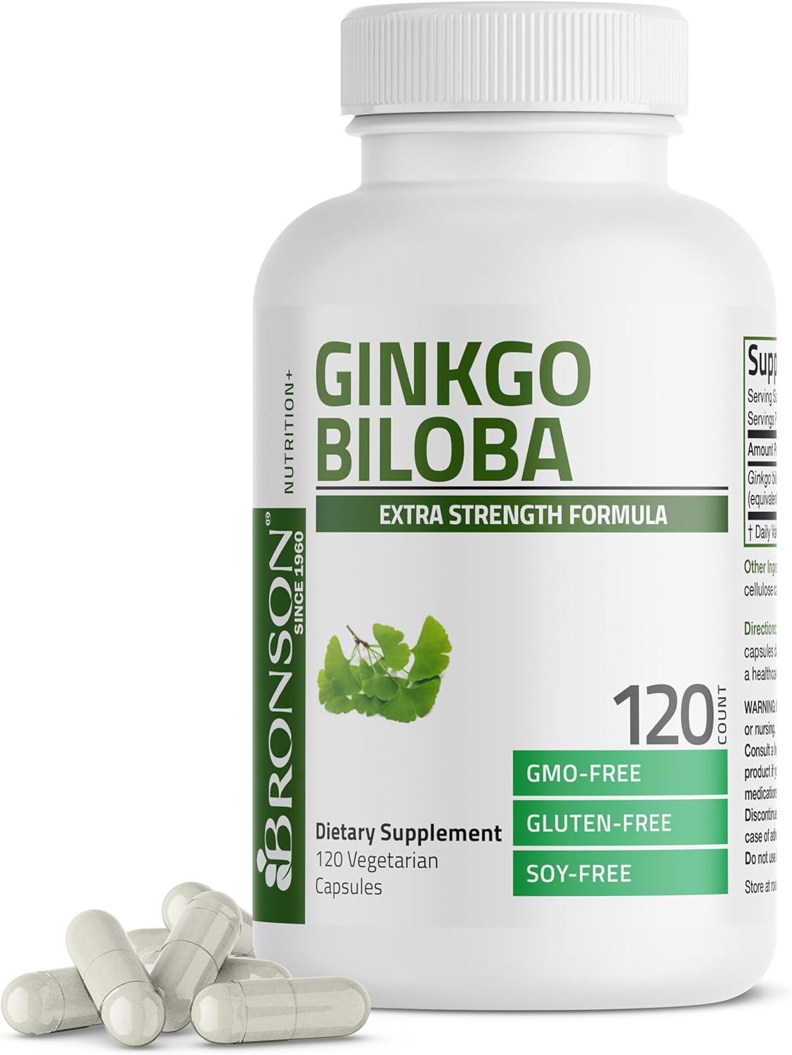 Ginkgo Biloba Extra Strength Supports Brain Function