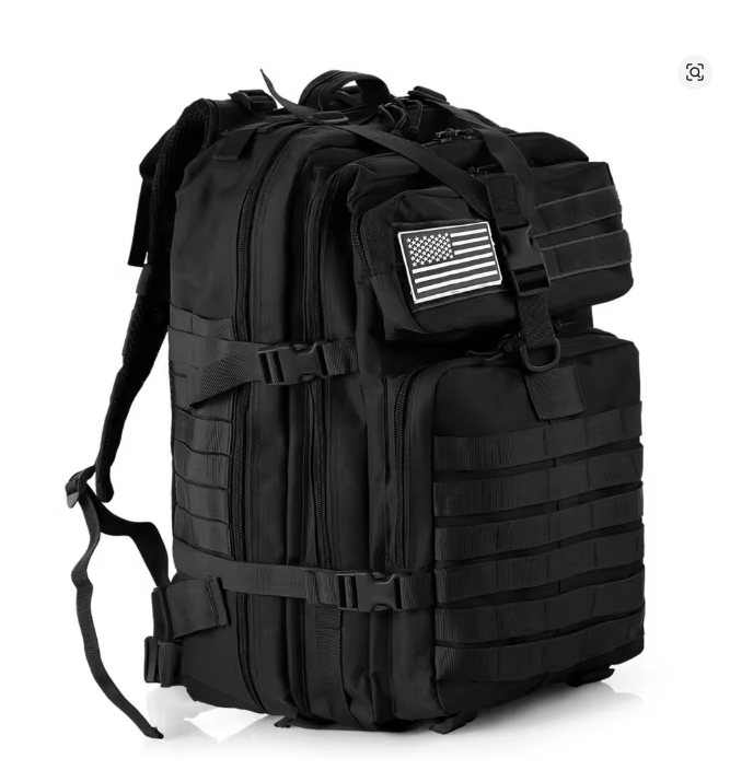 50L Tactical Waterproof Backpack – Durable Nylon Outdoor Rucksack for Camping, Hiking, Trekking, Fishing & Hunting Gear