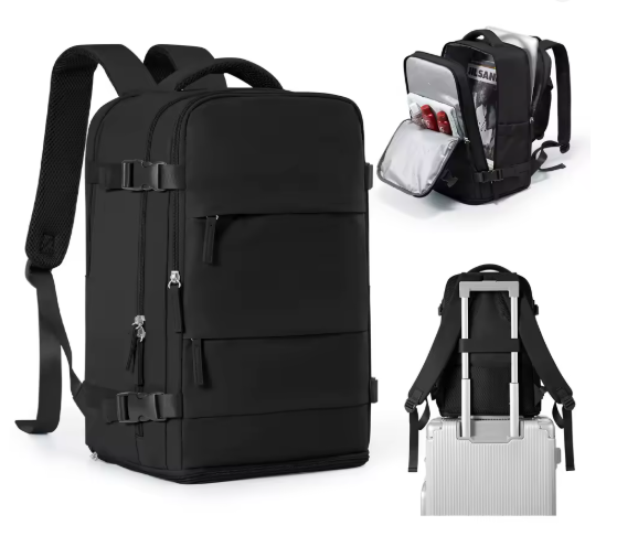Waterproof Travel Backpack 40x20x25 – Cabin Size Carry-on Hand Luggage Bag for Men & Women (Business, College & Airplane Approved)