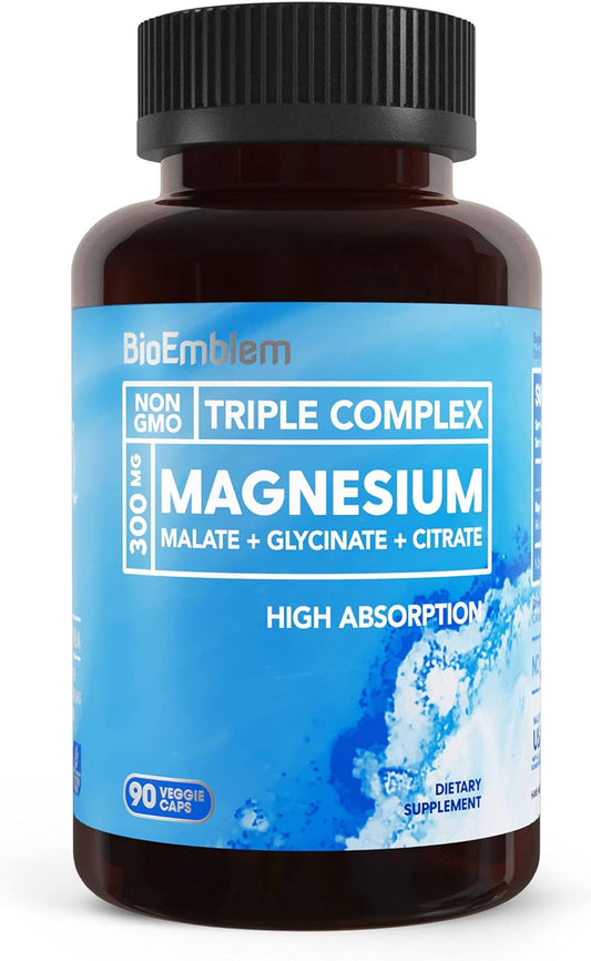 Triple Magnesium Complex | 300mg of Magnesium Glycinate