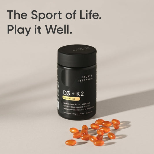 Vitamin D3 + K2 with Coconut MCT Oil | Vegan D3 5000
