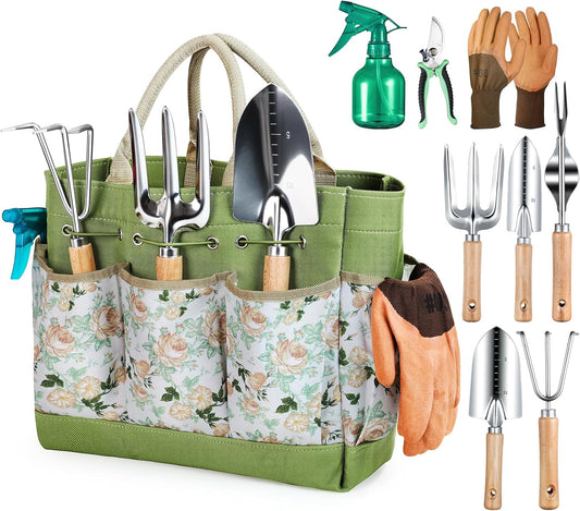 9-Piece Heavy Duty Gardening Hand Tools