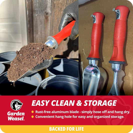 Garden Weasel Potting Scoop - Oversized | Dig and Transport