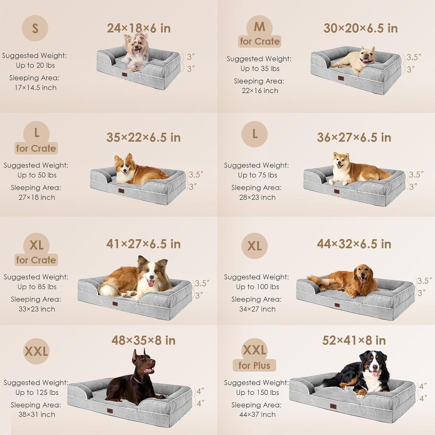 Orthopedic Dog Beds for Extra Large Dogs