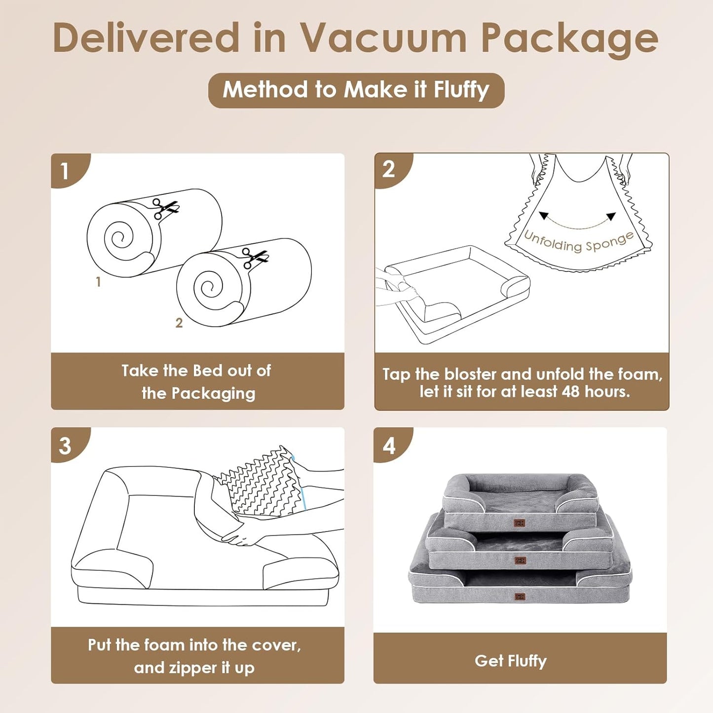 Orthopedic Dog Beds for Extra Large Dogs