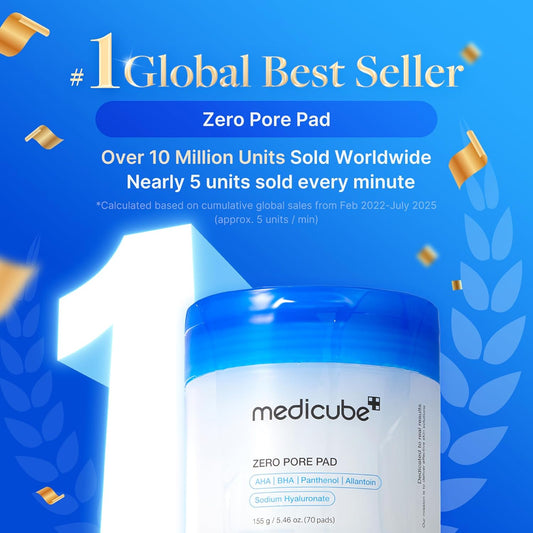 Zero Pore Pads 2.0, Dual-Textured Facial Toner Pads