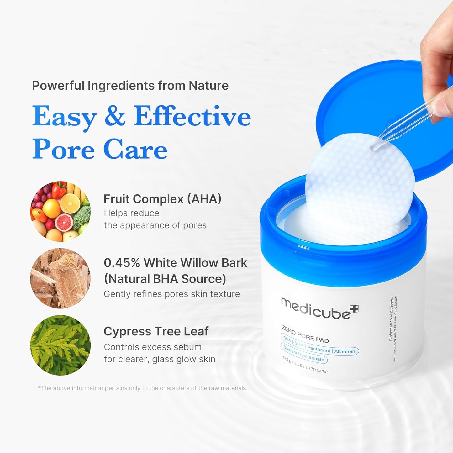 Zero Pore Pads 2.0, Dual-Textured Facial Toner Pads