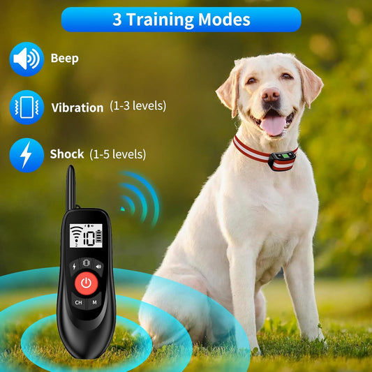 Wireless Dog Fence for 2 Dogs - Adjustable